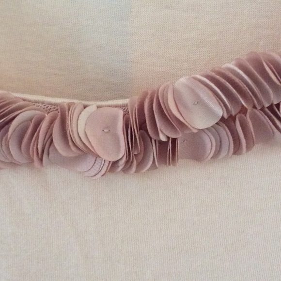 Talbots Petite Top Embellished Neckline Small NWT - Picture 4 of 4